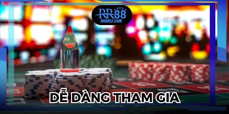 Casino RR88 giúp người chơi dễ dàng tham gia