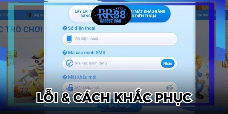 Lỗi thường gặp và cách khắc phục khi truy cập sân chơi