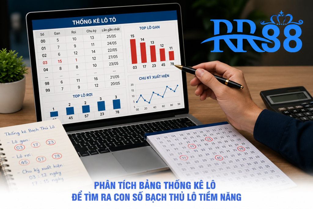Phân tích bảng thống kê trước khi chọn số Bạch Thủ Lô.