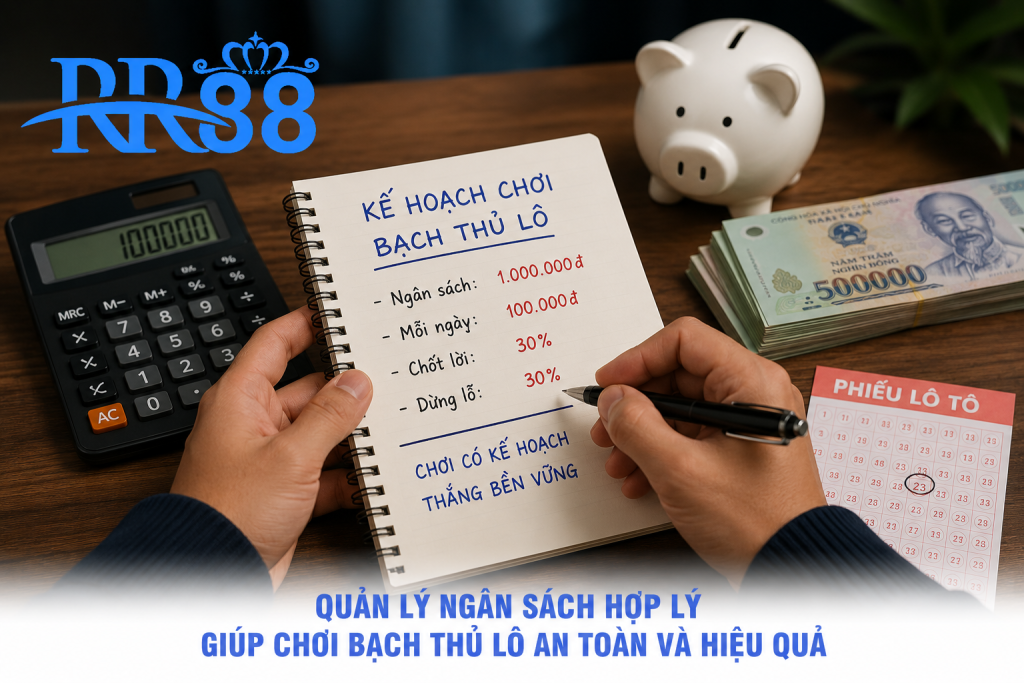 Quản lý ngân sách hợp lý giúp người chơi duy trì kế hoạch tham gia Bạch Thủ Lô.