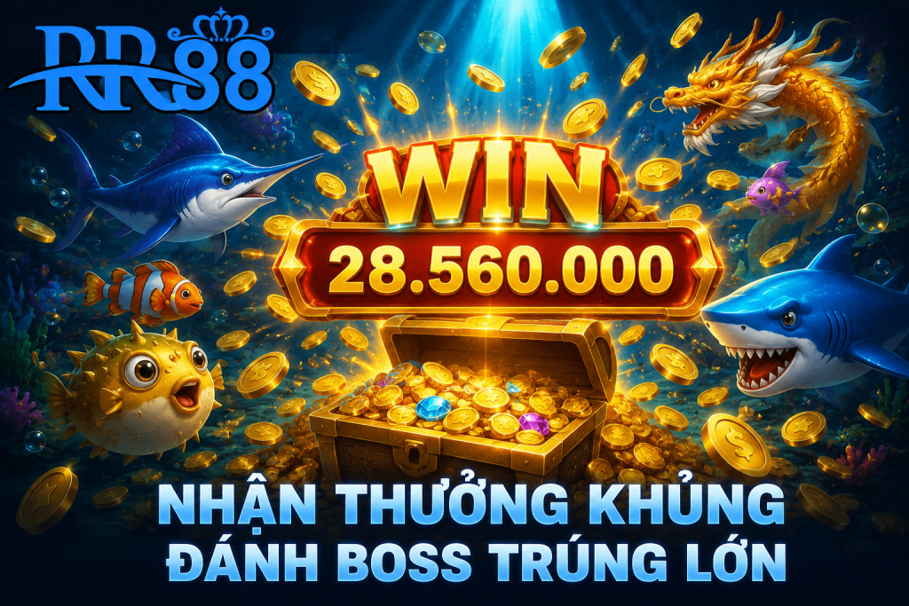 Người chơi nhận thưởng lớn sau khi hạ thành công boss trong game Đại Chiến Thái Bình Dương