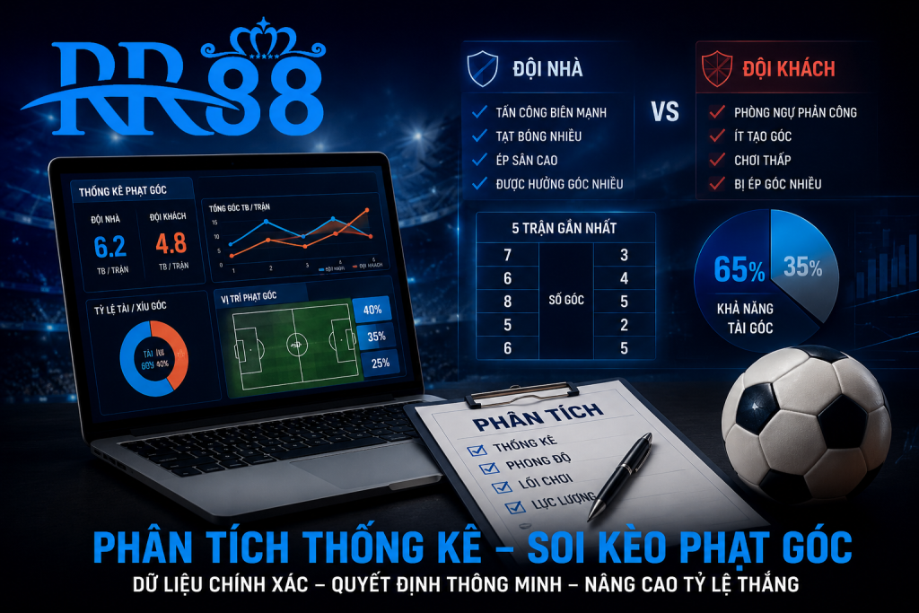 Phân tích thống kê trước khi cược kèo phạt góc