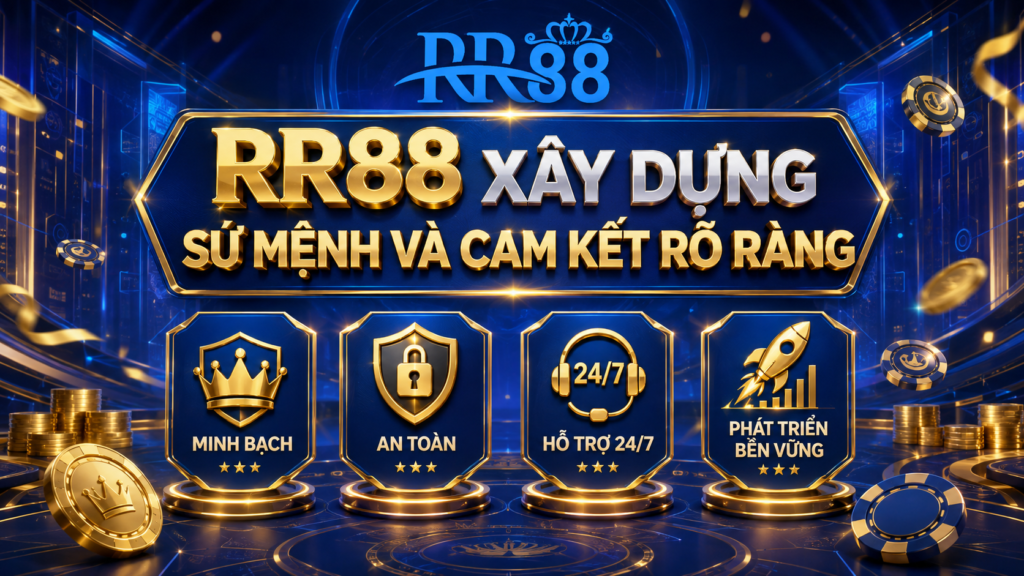 RR88 chú trọng nâng cao trải nghiệm và quyền lợi cho người chơi.