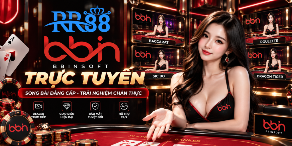 Tổng quan giao diện BBINSOFT Trực Tuyến tại RR88