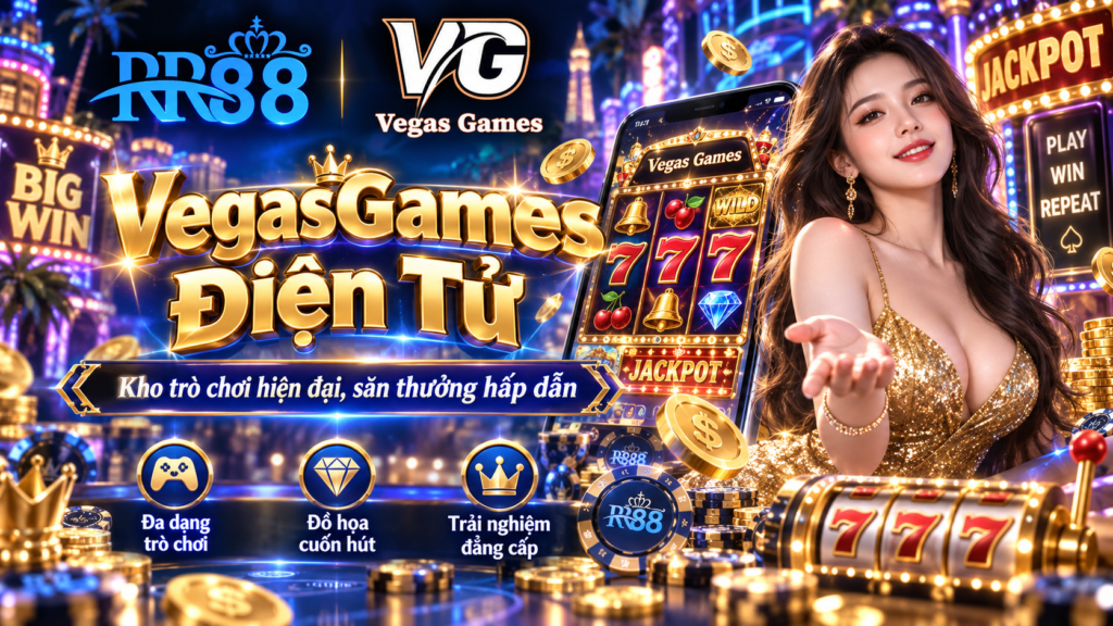 Tổng quan sảnh VegasGames Điện Tử tại RR88
